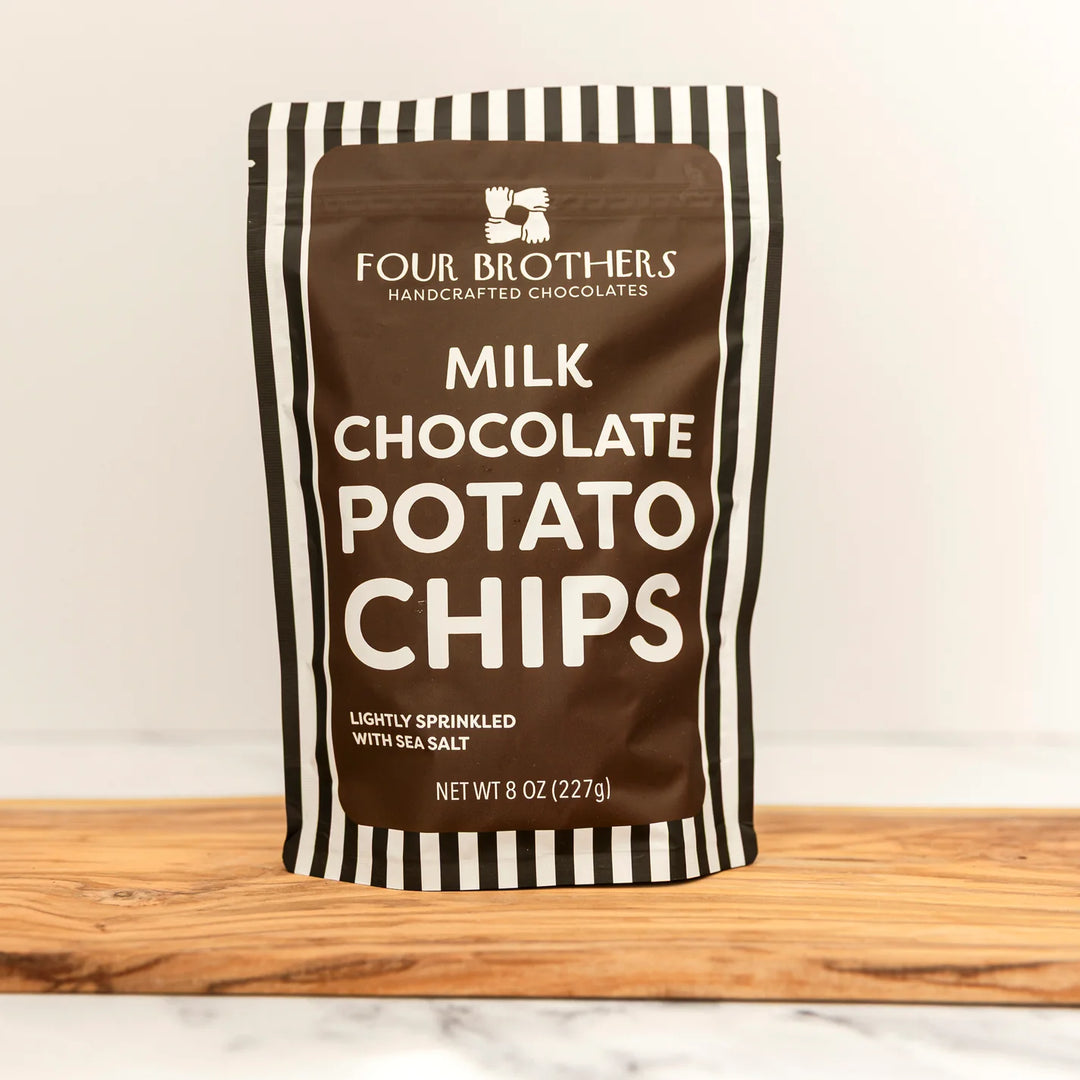 Four Brothers Milk Chocolate Covered Potato Chips