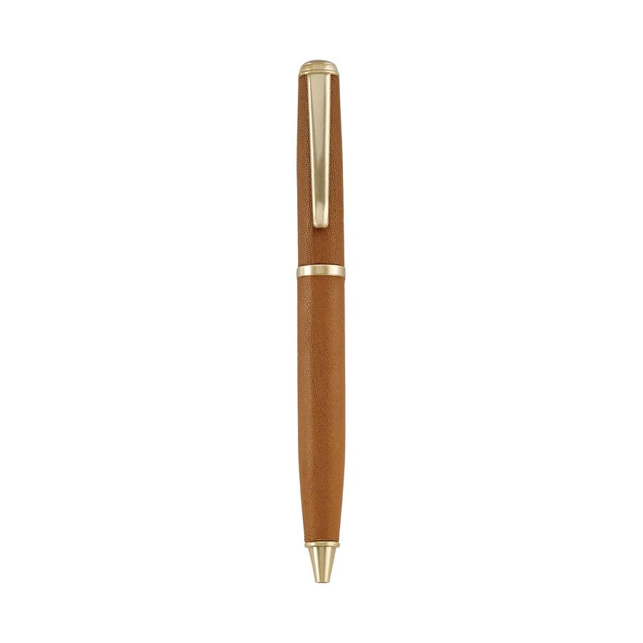 Graphic Image Inc. - Leather Wrapped Pen in Brown