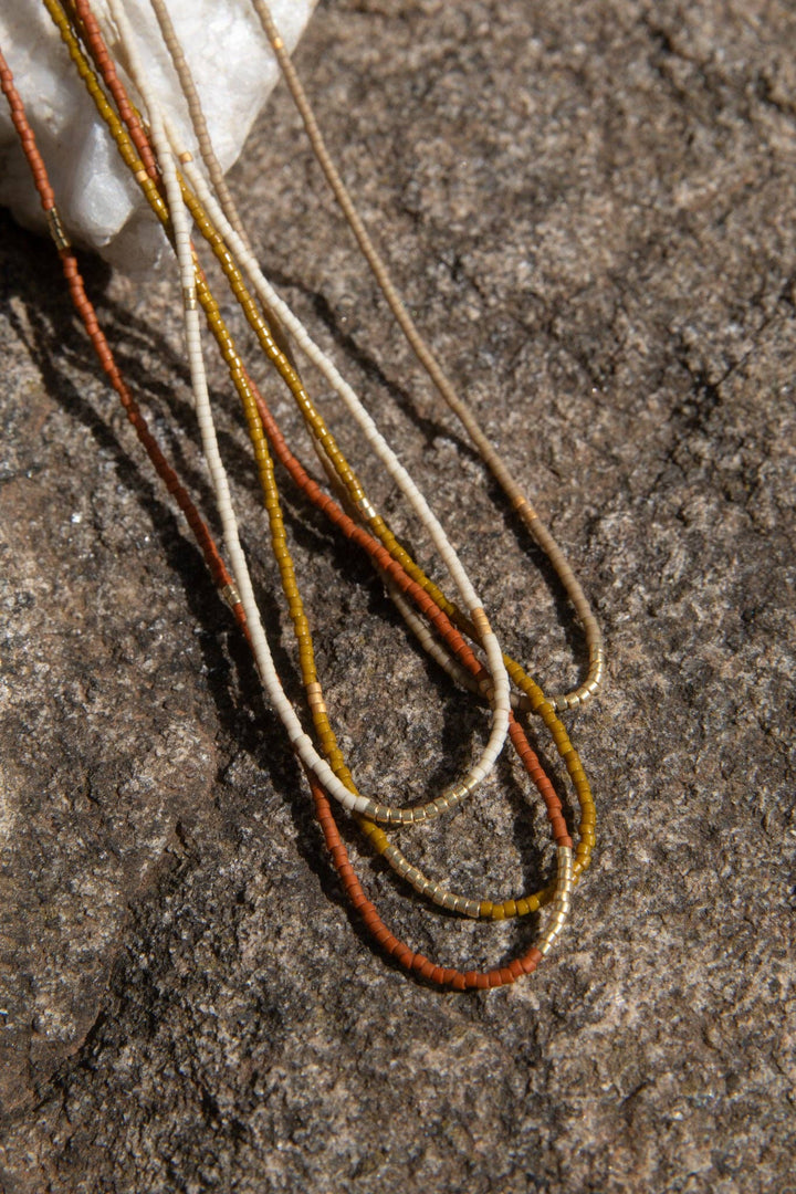 YEWŌ Collective - Sintha Silk Bead Wrap (Necklace / Bracelet)