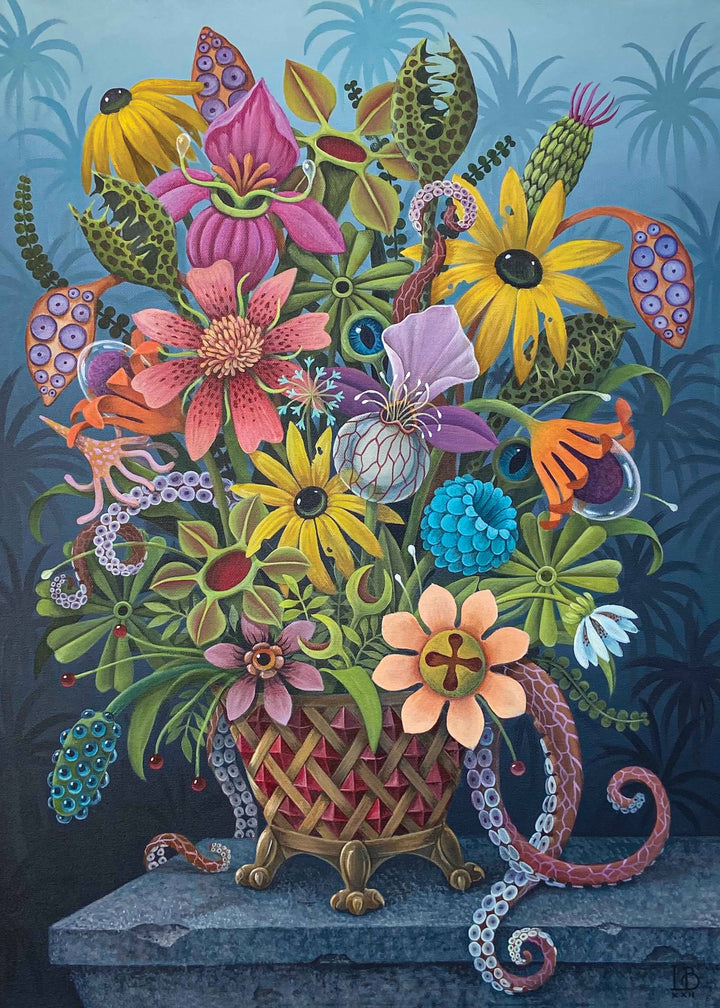 Art & Fable Puzzle Company, LLC - Eyerises, 500-Piece Velvet-Touch Jigsaw Puzzle