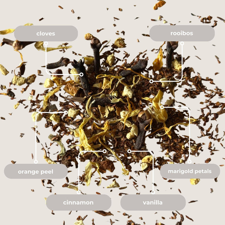 Tea with Tae - Bakeshop Bliss Holiday Herbal Mini Tube Gift (5 tea bags)