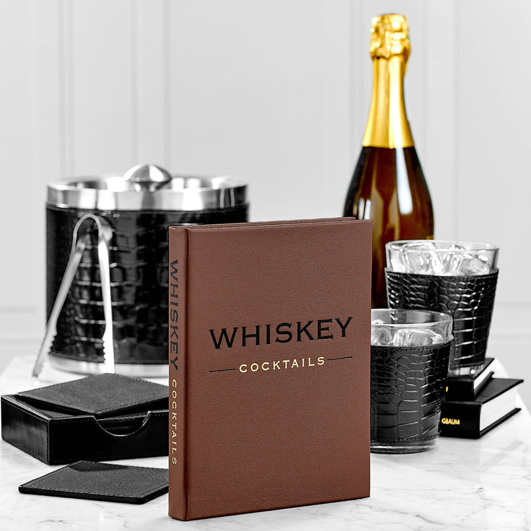 Graphic Image Inc. - Whiskey Cocktails Leatherbound Book