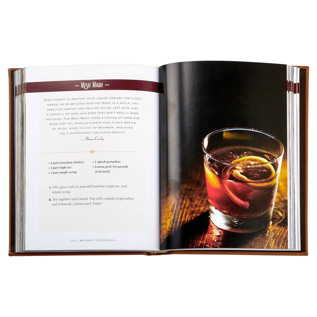 Graphic Image Inc. - Whiskey Cocktails Leatherbound Book