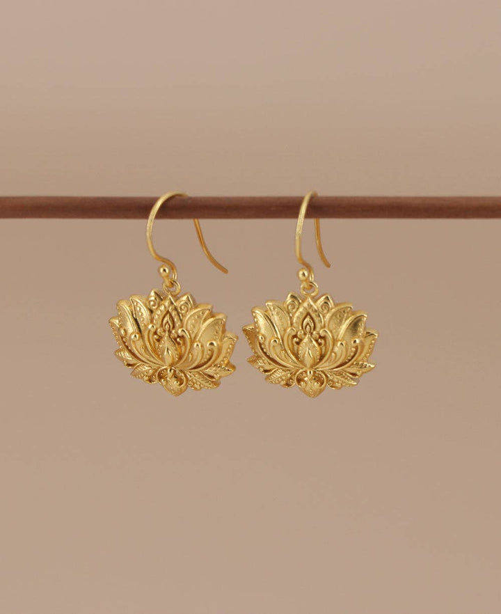 Culture Spot - Blooming Lotus Earrings