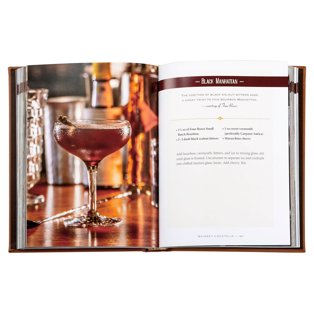 Graphic Image Inc. - Whiskey Cocktails Leatherbound Book
