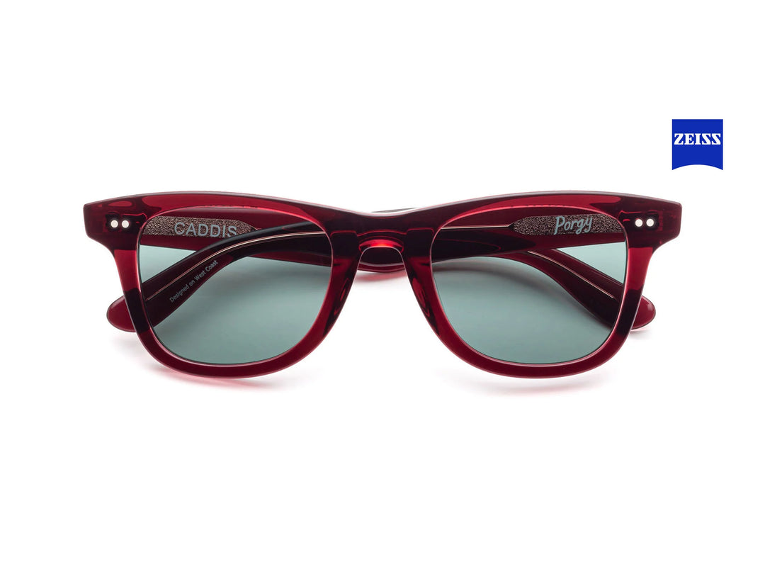 Caddis Life - Porgy Backstage Sunglasses -Boxwine - Zeiss Lenses