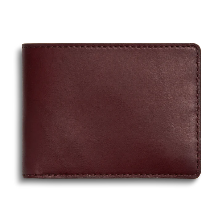 Shinola Slim Bifold Vachetta Leather Wallet