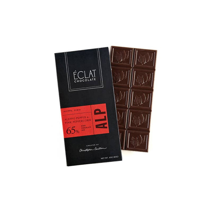 Eclat Chocolate | Aleppo Chili & Pink Peppercorn Destination Chocolate Bar