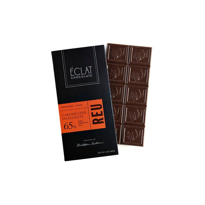 Eclat Chocolate | Caramelized Hazelnuts Destination Chocolate Bar
