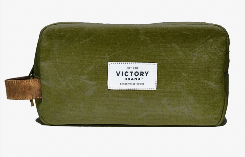 Victory Heritage Dopp Kit in Military Green