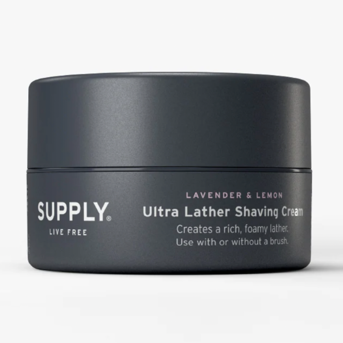 SUPPLY Lavendar & Lemon Ultra Lather Shaving Cream