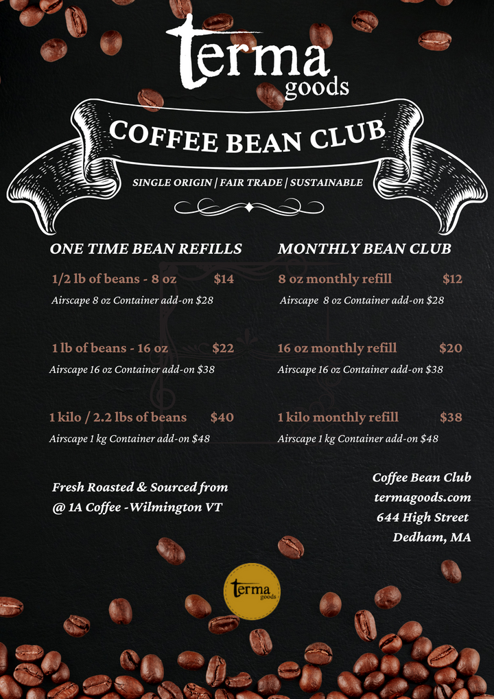 Terma Coffee Bean Club - ONE TIME PURCHASE