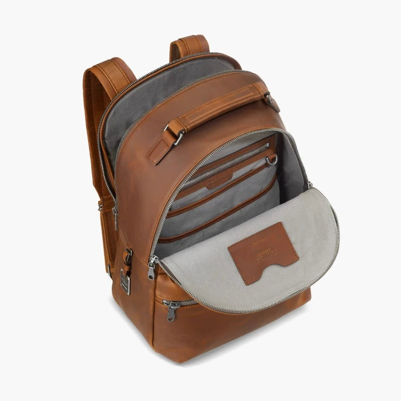 Shinola Runwell Backpack in Navigator Leather