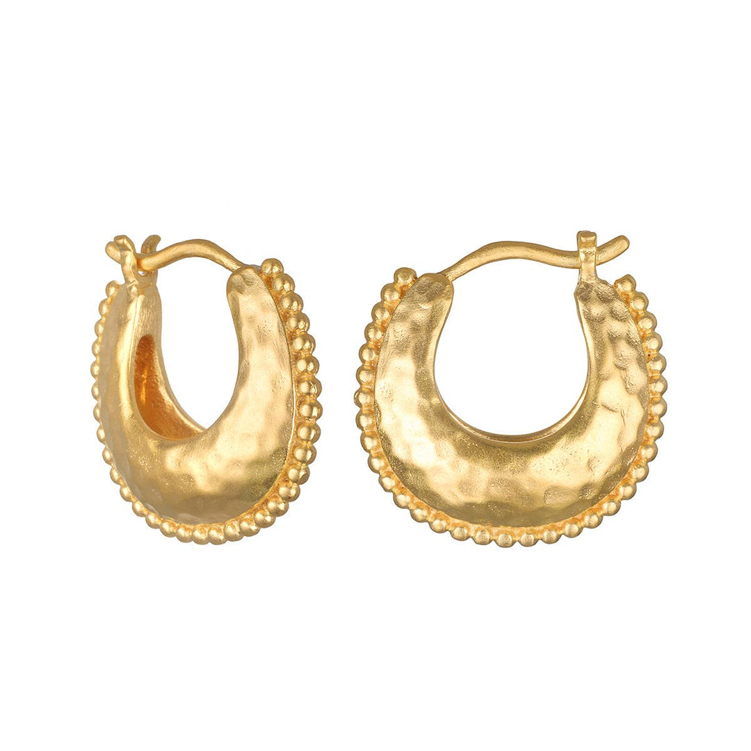 Satya Jewelry - Dot Chubby Hoop Earring