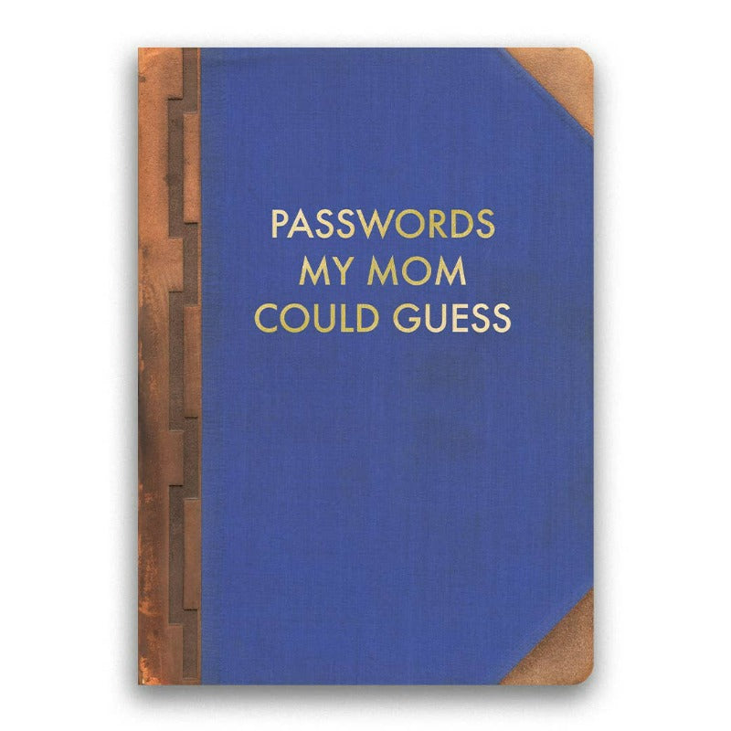 The Mincing Mockingbird "Passwords My Mom Could Guess" Journal