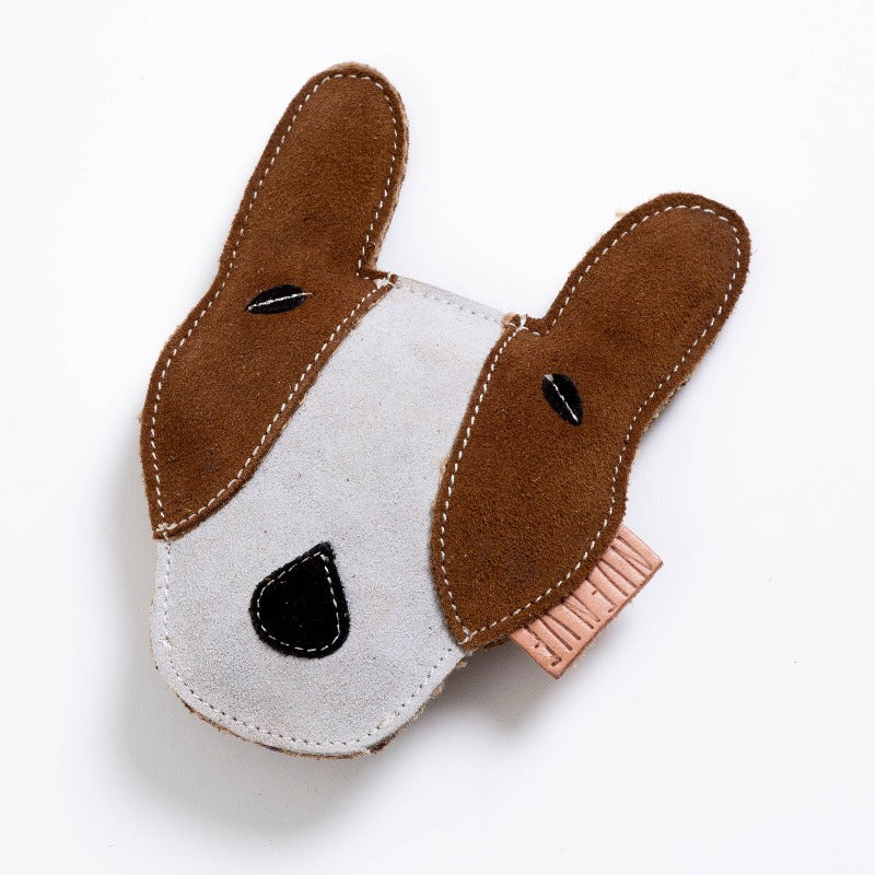 Nufnuf Jack Russell Suede Dog Toy