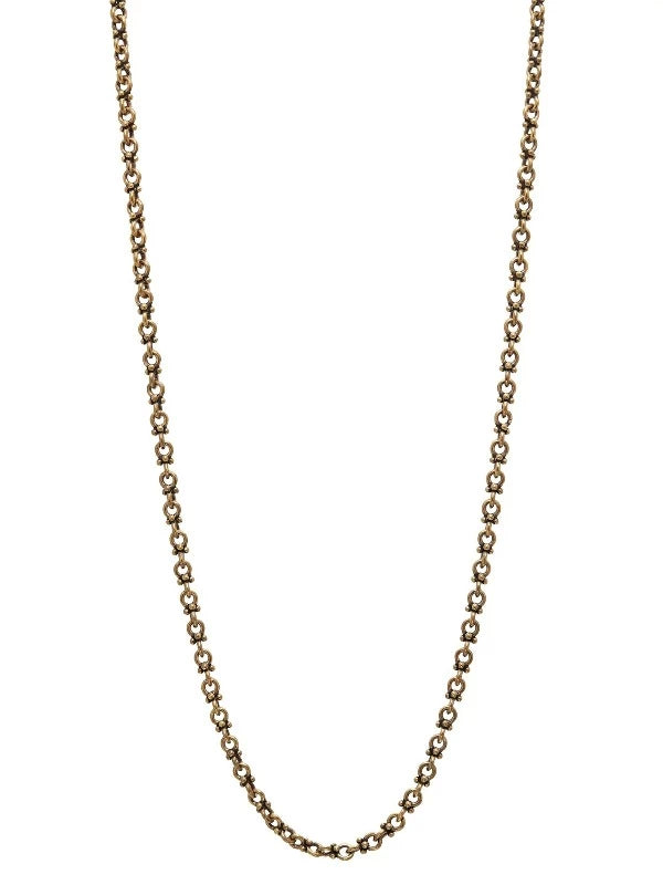 John Varvatos Men's Double Round Chain Necklace