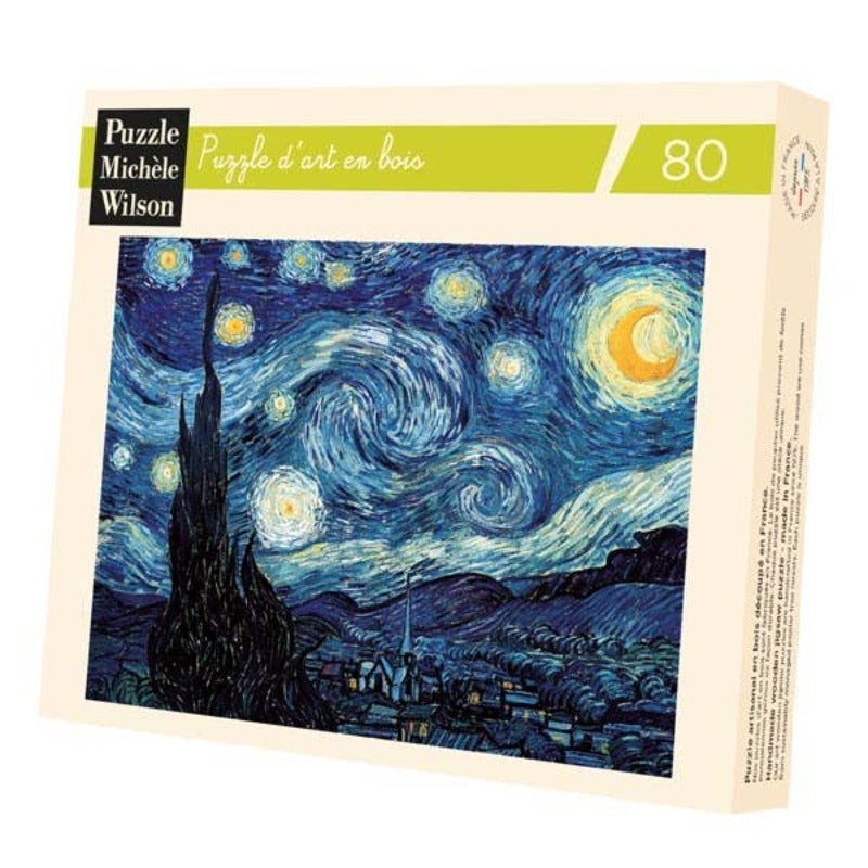 Michele Wilson Wooden Puzzle "Starry Night"