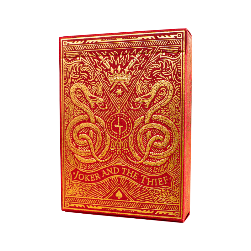 Joker and the Thief "Blood Red Edition" Playing Cards