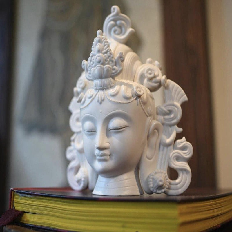 Porcelain Tara Statue - the five clouds