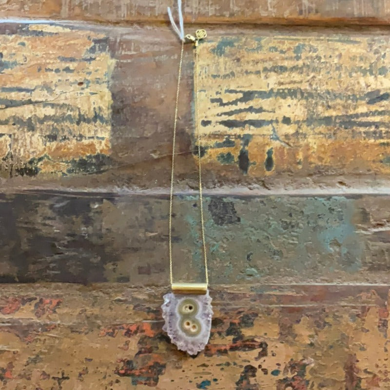 Gemstone Amethyst Necklace