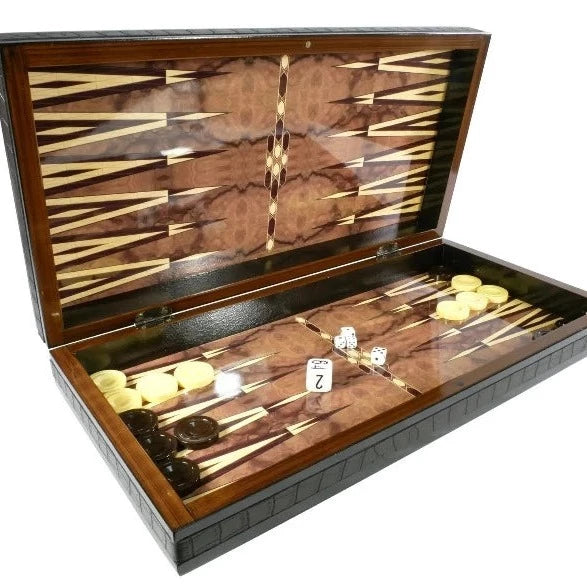 Marrakesh Decoupage Backgammon Set