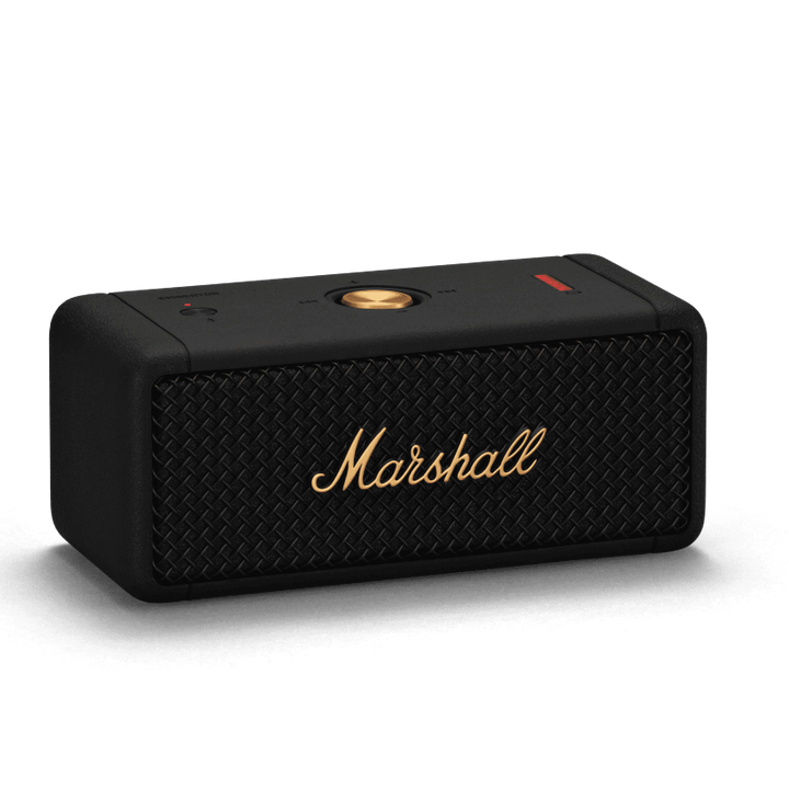 Marshall Emberton II Black and Brass Portable Speaker
