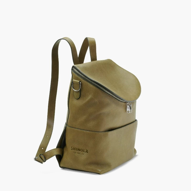 Shinola Convertible Pocket Backpack | Olive