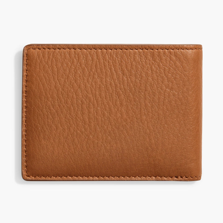 Shinola Slim Bifold Natural Grain Leather Wallet